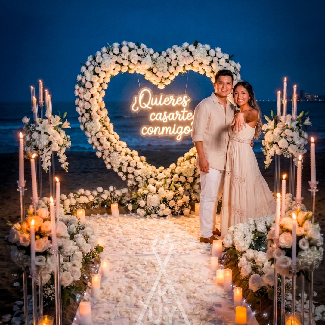 PEDIDA DE MATRIMONIO - CORAZÓN COLOSAL